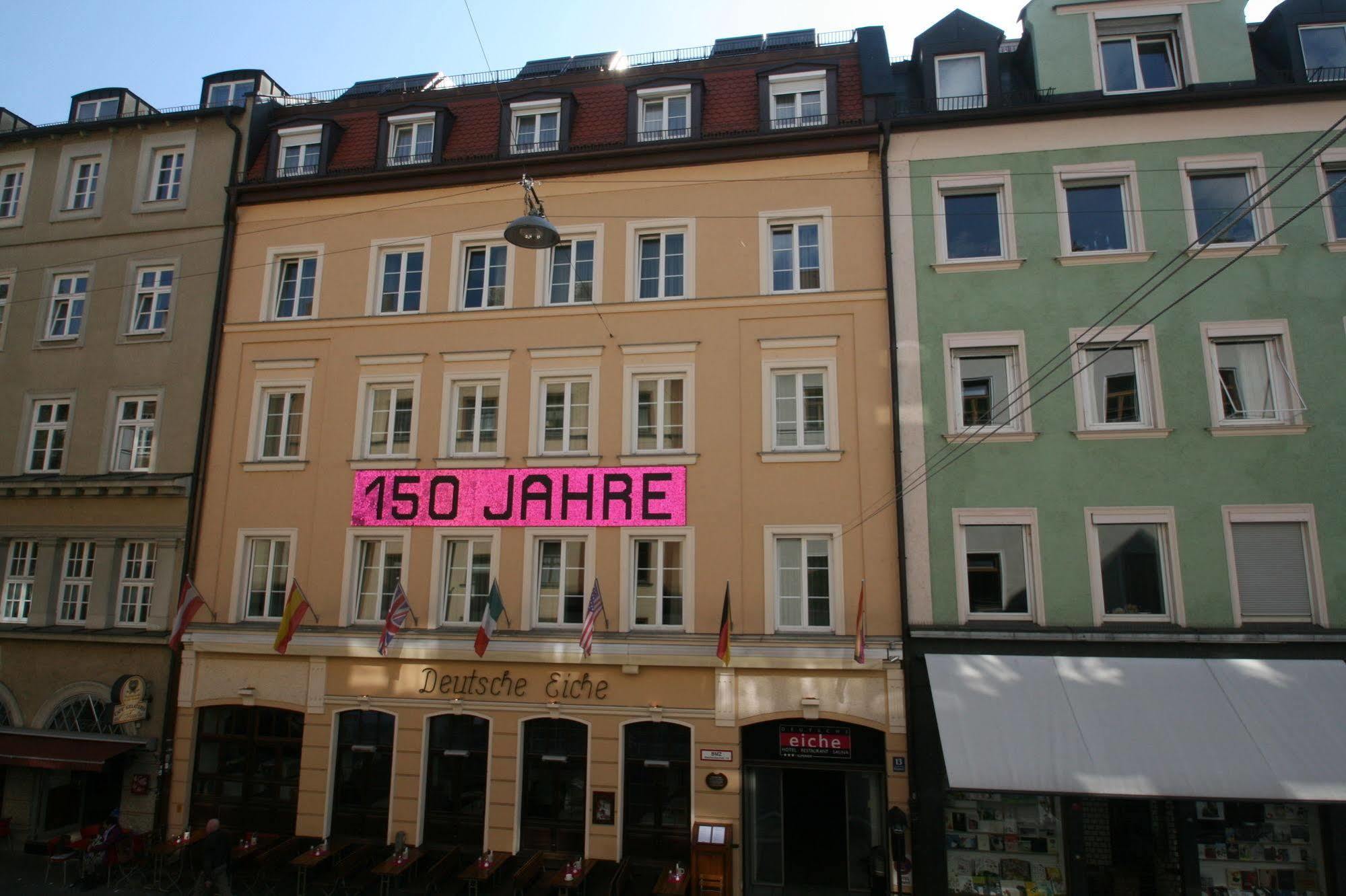Hotel Deutsche Eiche Munchen Bagian luar foto